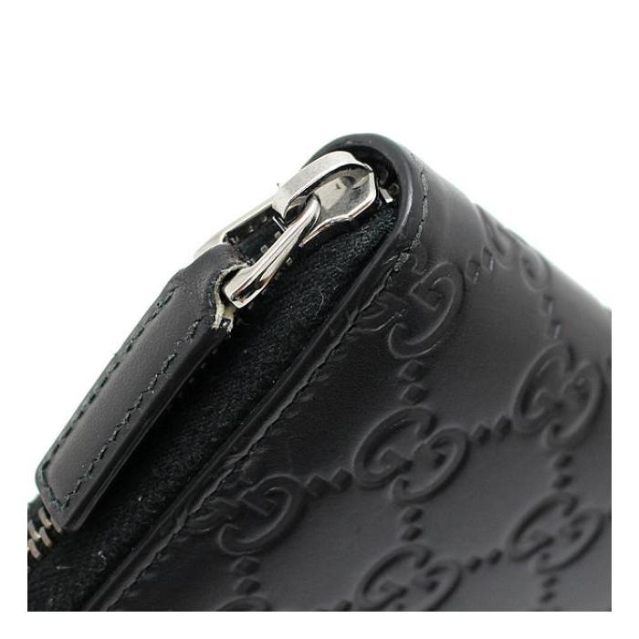 グッチ GUCCI ラウンドファスナー 長財布 オーガナイザー グッチシマ