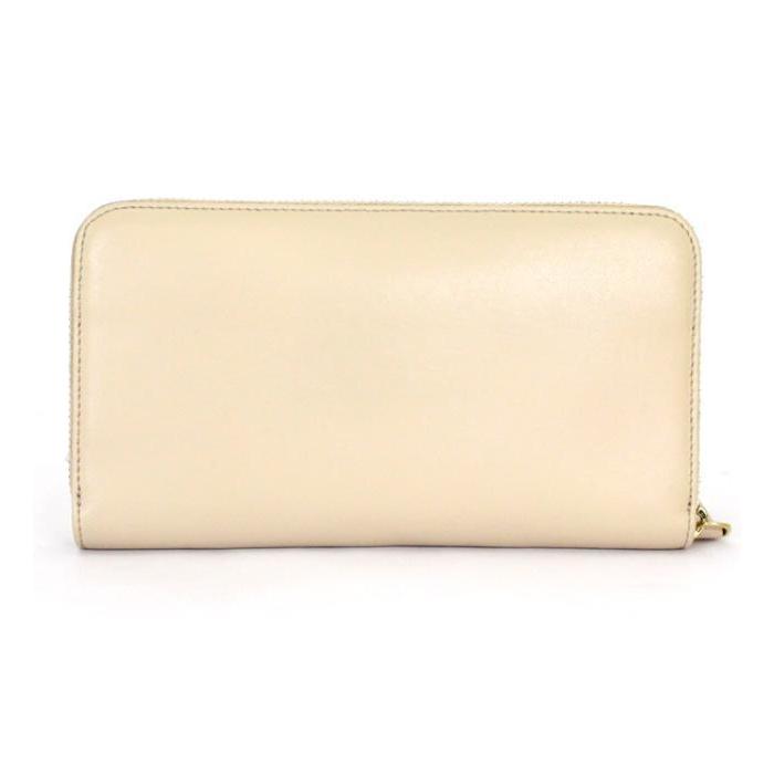 FENDI（フェンディ） 美品 ラウンドファスナー 長財布 スタッズ 