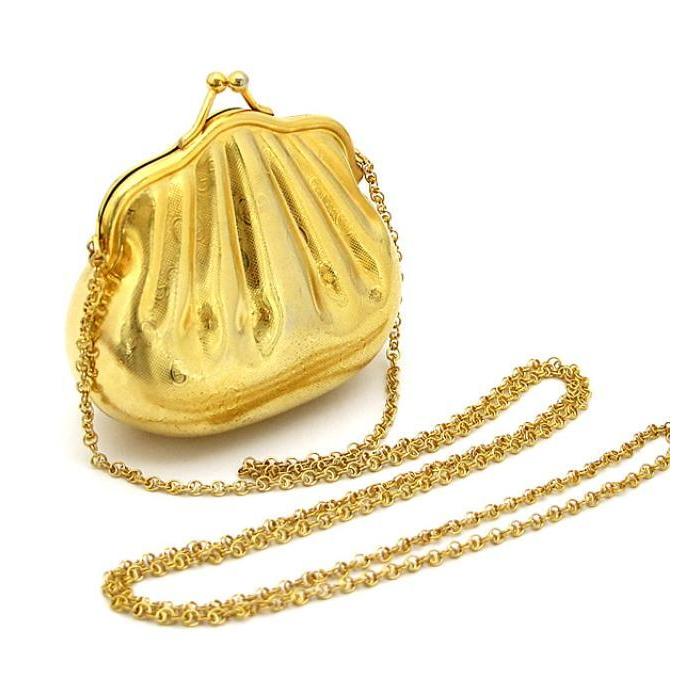 GUCCI レア 美品 オールドグッチ チェーンショルダーポーチ