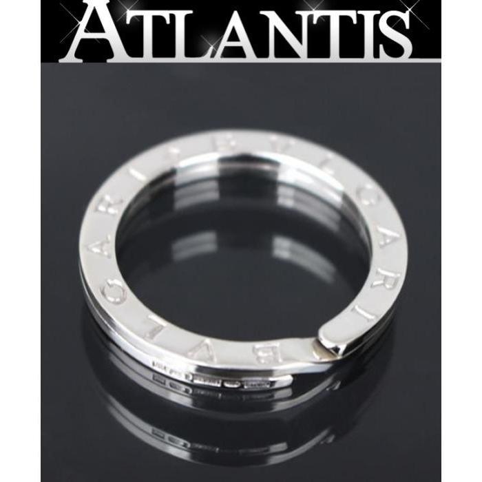 BVLGARI（ブルガリ） 極美品 キーリング キーホルダー ロゴ SV925