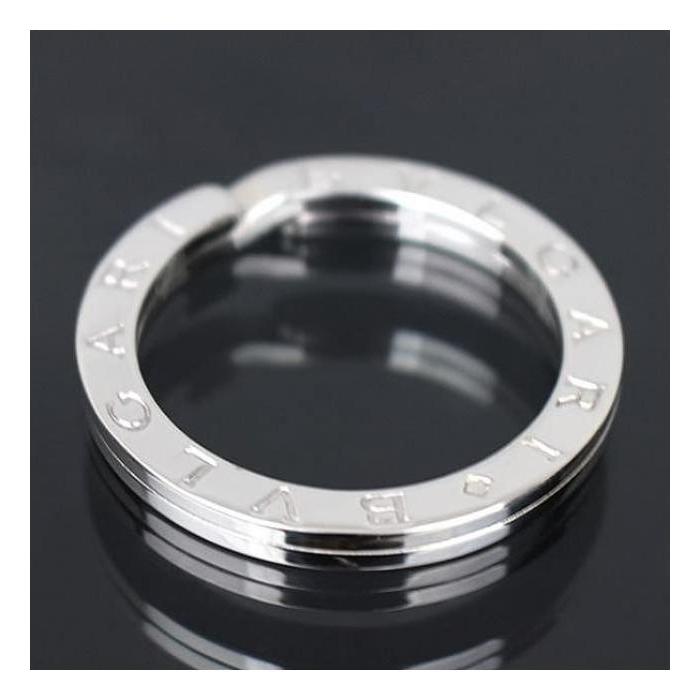 極美品】BVLGARI ブルガリマン キーリング キーホルダー レザー 現行