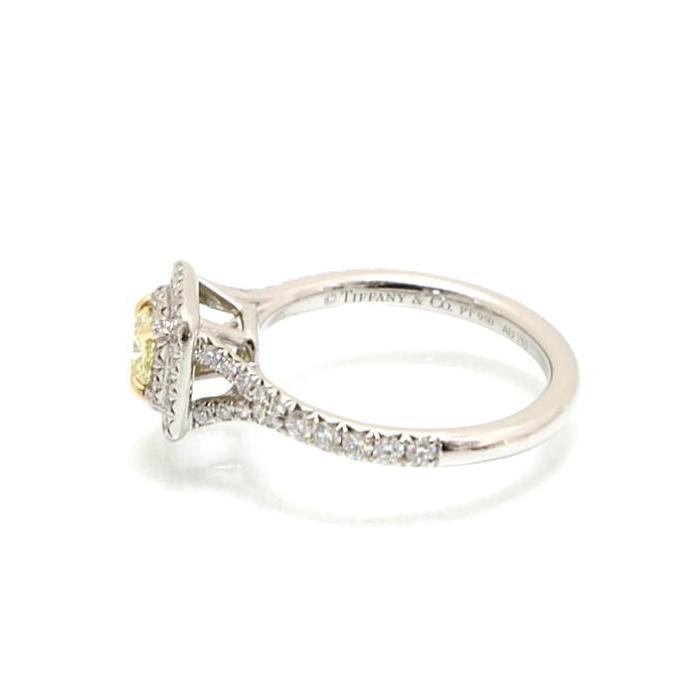 TIFFANY&Co.（ティファニー） 美品 ソレストダイヤ リング イエロー