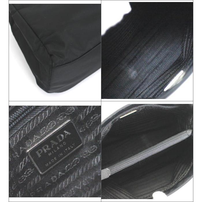 PRADA 美品 プラダ 台形トートバッグ ナイロン 黒 B3864 PRADA 美品 プラダ 台形トートバッグ ナイロン 黒 B3864