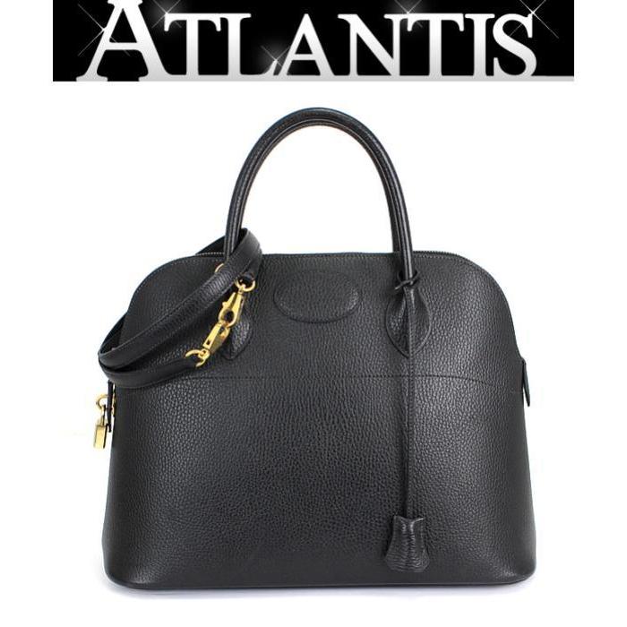 エルメス ボリード35 アルデンヌ ブラック ボリード エルメス HERMES ボリード35 ハンドバッグ アルデンヌ 〇X