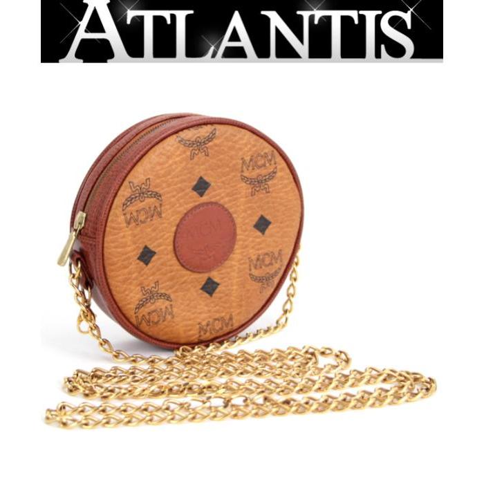 MCM SALE 美品 エムシーエム チェーンショルダーポシェット ショルダー 
