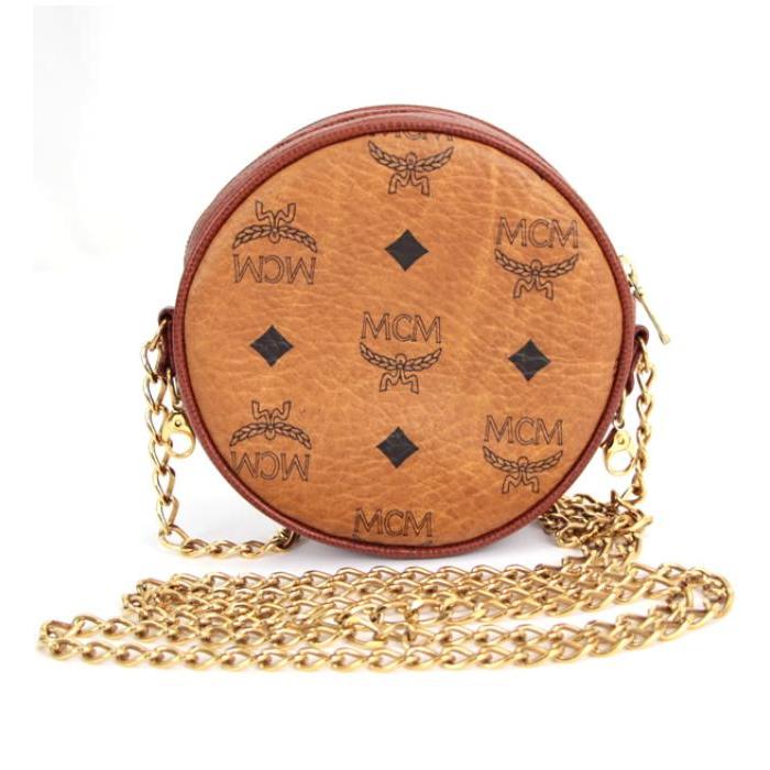 MCM SALE 美品 エムシーエム チェーンショルダーポシェット ショルダー 