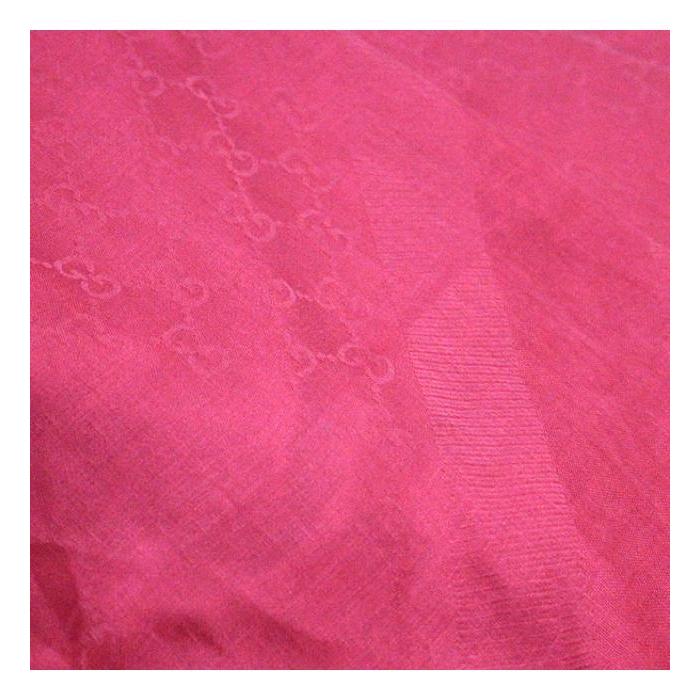 GUCCI SALE 美品 グッチ 大判ストール GG柄 ピンク : atlantis