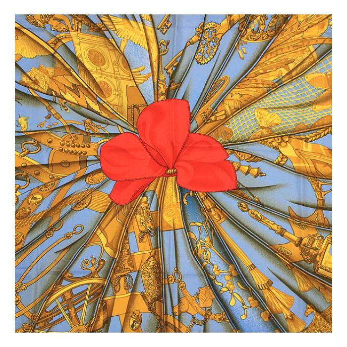 HERMES（エルメス） SALE 美品 カレ90 スカーフ SOLEIL DE SOIE シルク