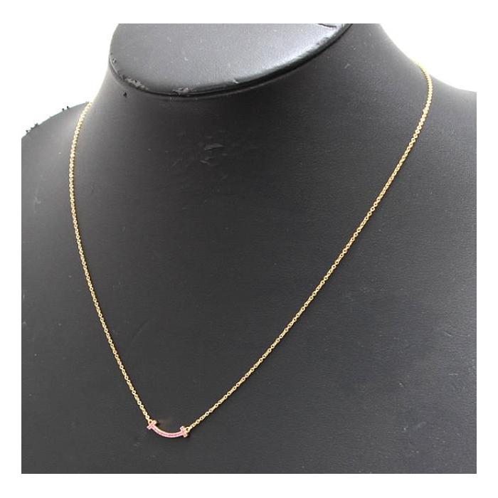 TIFFANY&Co.（ティファニー） SALE 美品 TIFFANY＆CO Tスマイル ミニ