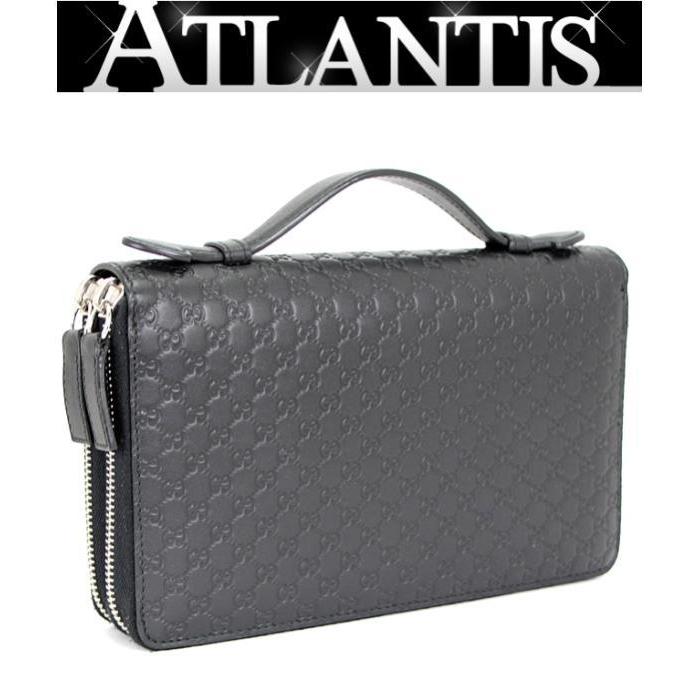 GUCCI 美品 グッチ GUUCI マイクログッチシマ トラベルケース