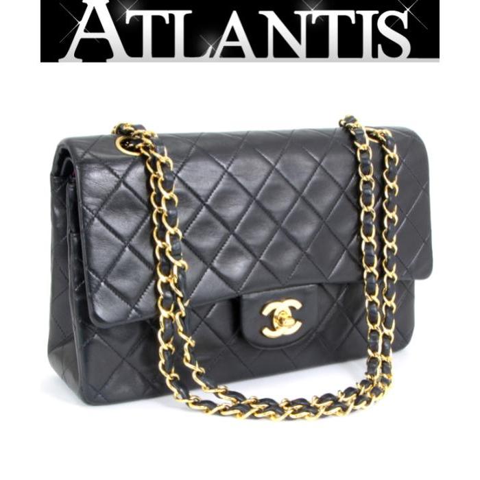 マトラッセ シャネル CHANEL マトラッセ25 Wチェーンショルダーバッグ