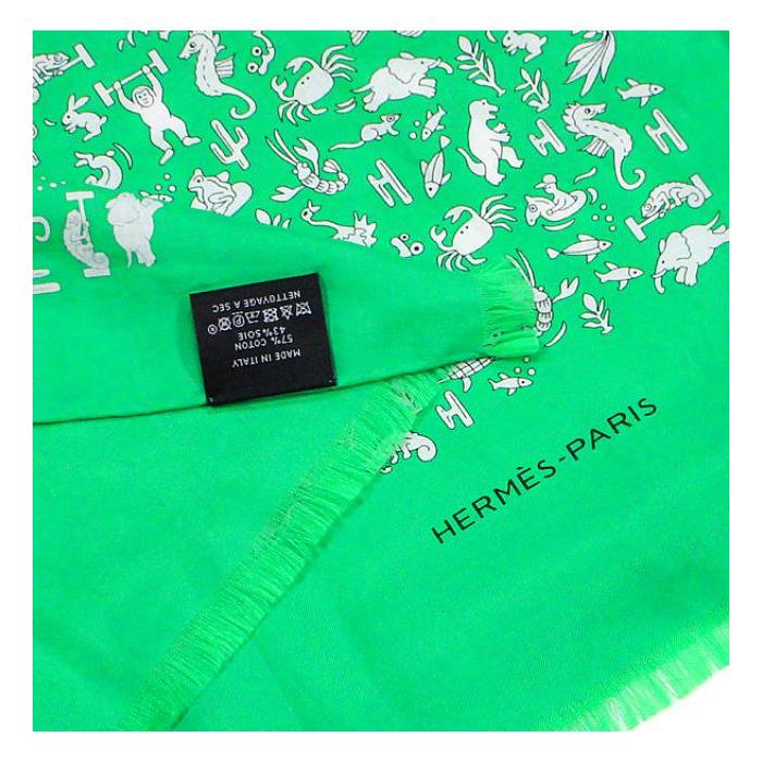 HERMES（エルメス） 在庫処分 大SALE 美品 大判ストール 180 ショール