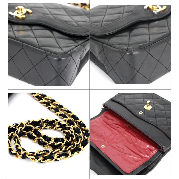 シャネル　パリ限定マトラッセ　チェーンショルダー　ラム　黒 楽天市場】CHANEL シャネル チェーンショルダー ショルダーバッグ