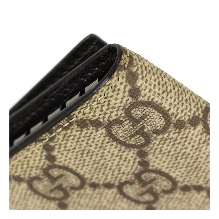 GUCCI（グッチ） 美品 GUCCI 6連 キーケース GGスプリーム PVCレザー