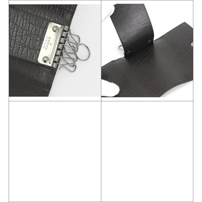 GUCCI（グッチ） 美品 GUCCI 6連 キーケース GGスプリーム PVCレザー