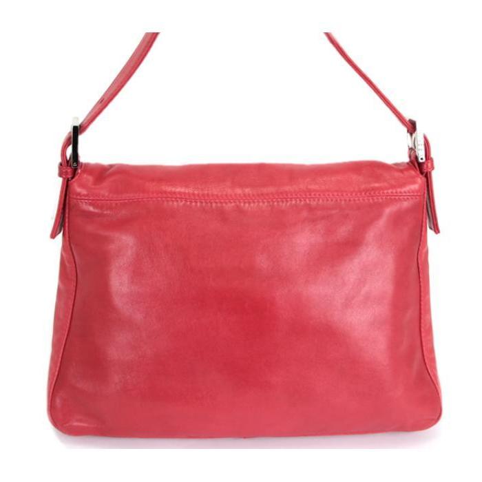 ヴィンテージ FENDI フェンディマンマバケット レザー 赤 FENDI フェンディ マンマバケット ポーターコラボ 2WAY
