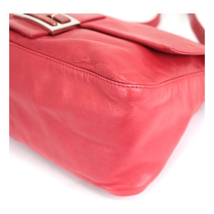 FENDI フェンディ マンマバケット レザー 赤 : atlantis - 通販