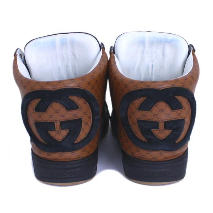 激レア GUCCI グッチ ハイカットスニーカー ダッパーダン GG柄 23cm GUCCI（グッチ） ダッパーダン ハイカットスニーカー size9 538706