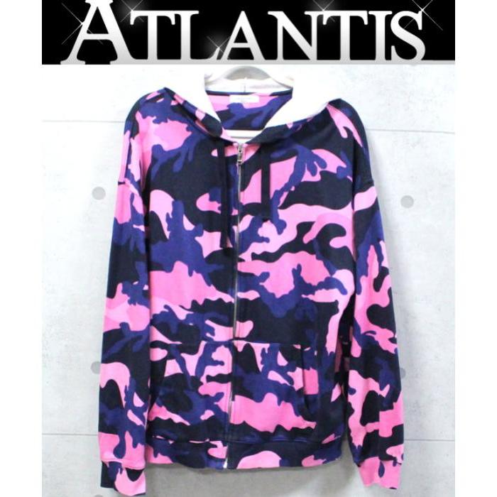 VALENTINO SALE ヴァレンティノ メンズ カモフラ フーディ? ジップ 