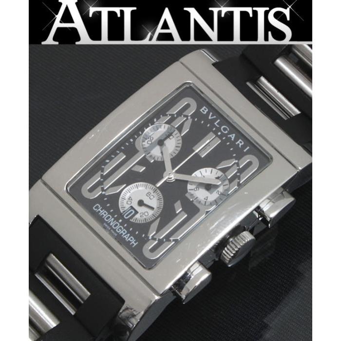 BVLGARI（ブルガリ） レッタンゴロ メンズ 腕時計 RTC49S クロノグラフ