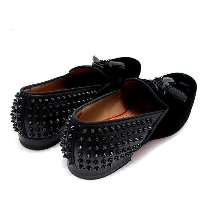 Christian Louboutin（クリスチャンルブタン） スタッズ スリッポン
