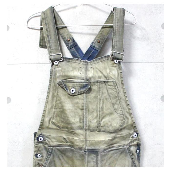 DIESEL（ディーゼル） メンズ オーバーオール デニム つなぎ ブルー系