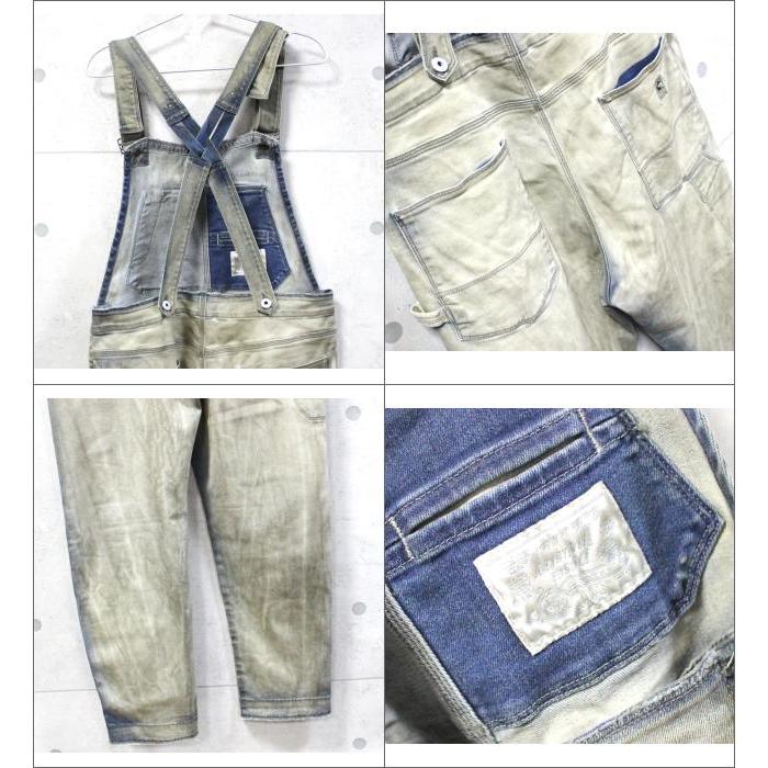 DIESEL（ディーゼル） メンズ オーバーオール デニム つなぎ ブルー系