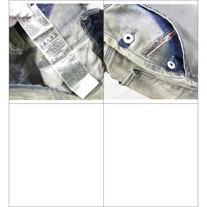 DIESEL（ディーゼル） メンズ オーバーオール デニム つなぎ ブルー系