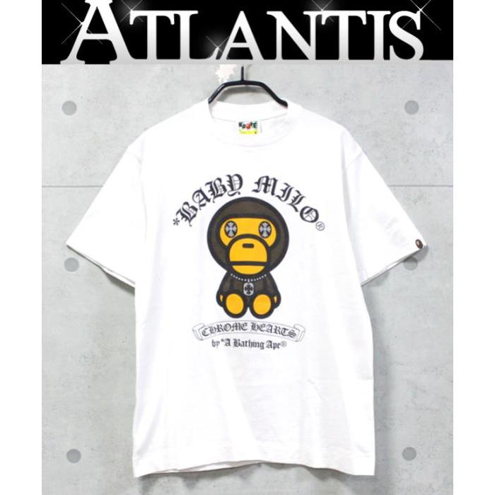 A BATHING APE コラボTシャツ メンズ スクロール ラベル 【公式通販】