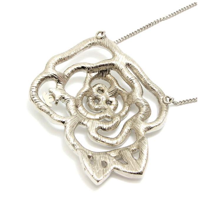 CHANEL（シャネル） SALE 美品 キラキラ カメリア ネックレス ライン