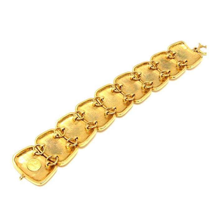 よ*こ様 シャネル カンボンプレート ヴィンテージ　ブレスレット ゴールド CHANEL（シャネル） ブレスレット ココマーク カンボンプレート 31 RUE