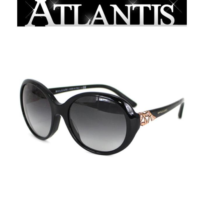 BVLGARI ブルガリ・ブルガリ リムレス 度入りサングラス オーバル