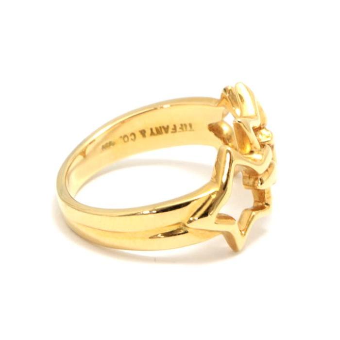 TIFFANY&Co.（ティファニー） SALE 美品 トリプルスター リング 指輪