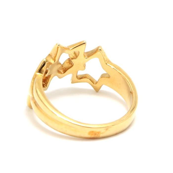 TIFFANY&Co.（ティファニー） SALE 美品 トリプルスター リング 指輪