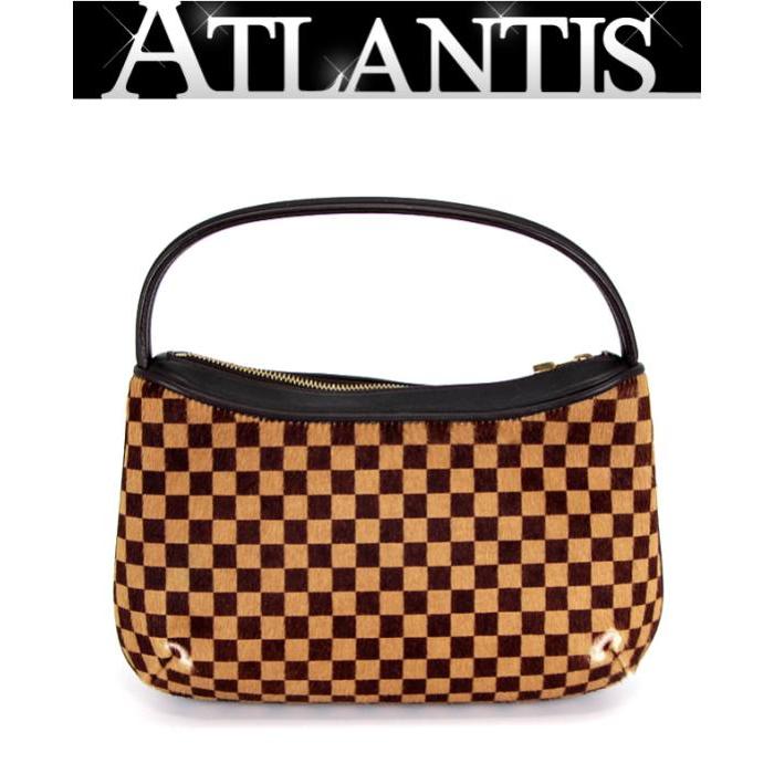 ルイヴィトン LOUIS VUITTON ダミエ ソバージュ タイガー ハンドバッグ