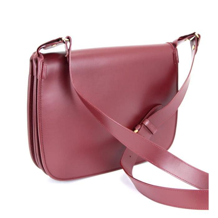 極美品✨カルティエ ショルダーバッグ 肩掛け 斜め掛け マストライン ギャラ付 極美品✨カルティエ ショルダーバッグ 肩掛け 斜め掛け マスト