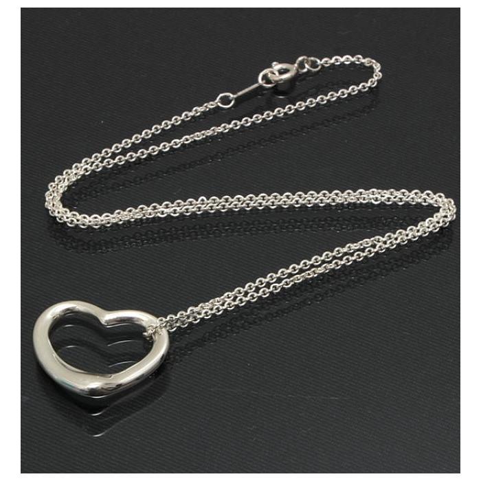 TIFFANY&Co.（ティファニー） 美品 エルサペレッティ オープンハート