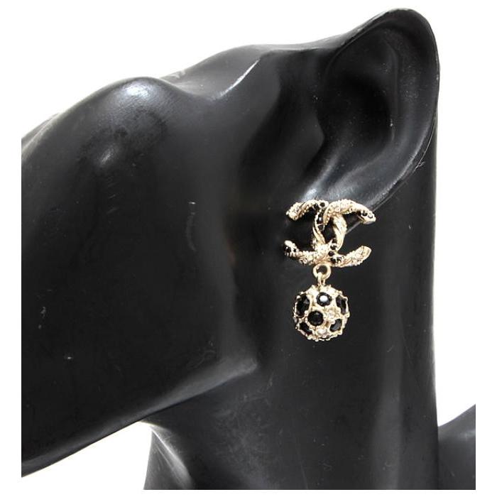CHANEL（シャネル） 美品 ココマーク ミラーボール スイングGP ピアス