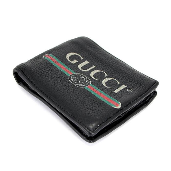 GUCCI（グッチ） SALE GUUCI ヴィンテージロゴ 二つ折り財布 財布