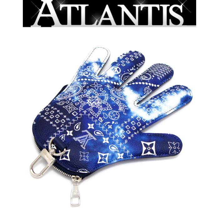 ルイヴィトン LOUIS VUITTON ポーチ モノグラム HIGH 5 M81410 ブルー