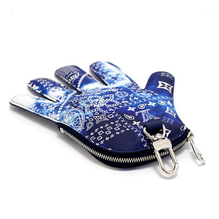 ルイヴィトン LOUIS VUITTON ポーチ モノグラム HIGH 5 M81410 ブルー