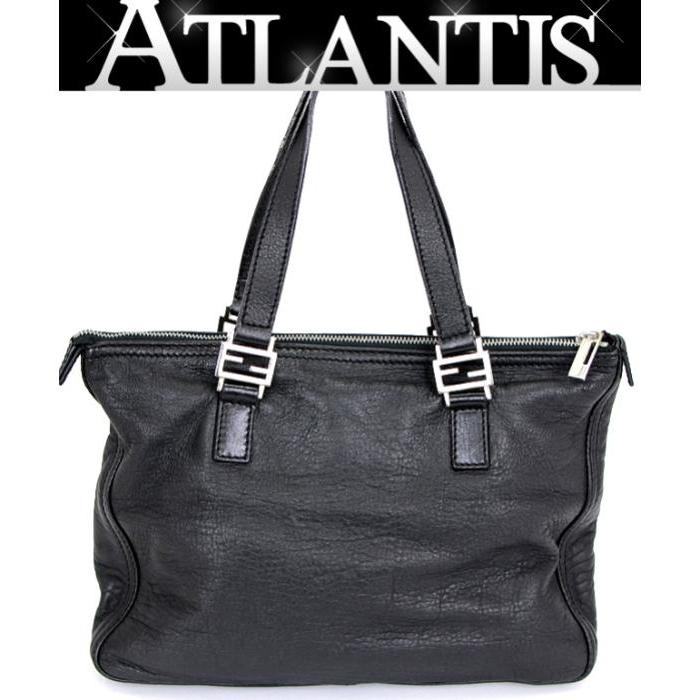 FENDI SALE フェンディ レザー ハンドバッグ 黒 : atlantis - 通販 