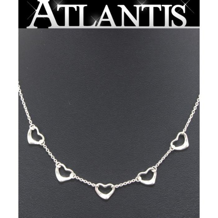 美品 ティファニー TIFFANY＆CO エルサペレッティ 5P オープンハート