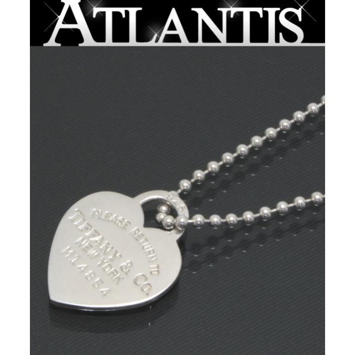 美品】ティファニー ネックレス リターントゥハート ロングボールチェーン