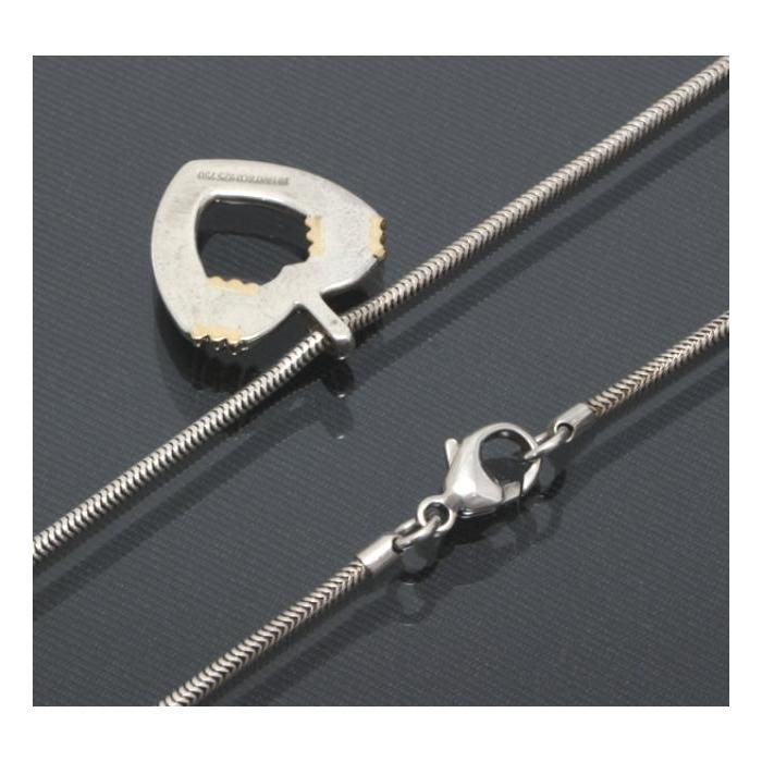 TIFFANY&Co.（ティファニー） オープンハート コンビ ネックレス