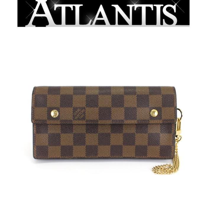 ルイヴィトン ダミエ 長財布 ポルトフォイユアコルディオン N60002