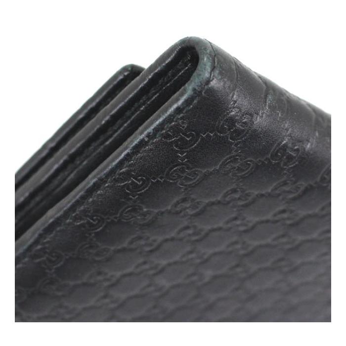 GUCCI グッチ 長財布 グッチシマ リボン レザー ブラック 388679 GUCCI グッチ 長財布 グッチシマ リボン レザー ブラック 388679