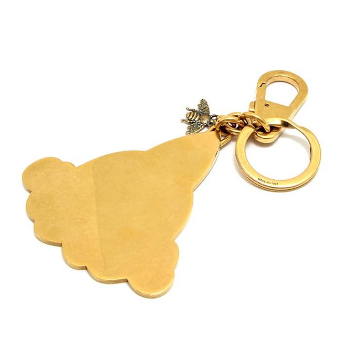 GUCCI（グッチ） ロケットモチーフ チャーム キーホルダー キーリング