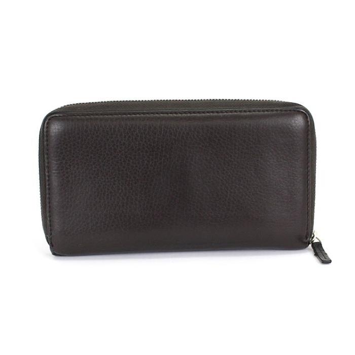 グッチ インターロッキングG 長財布 328318 ブラウン レザー  