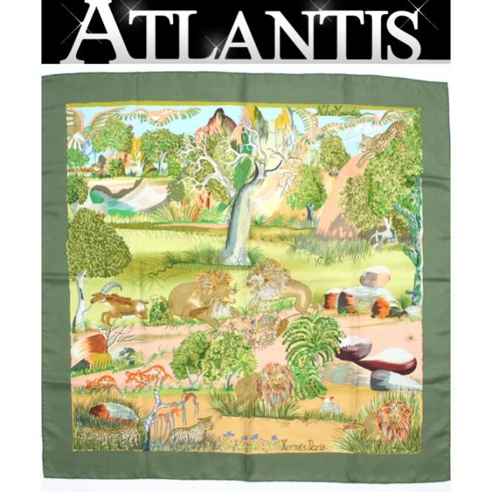 HERMES（エルメス） カレ90 スカーフ Nuba Mountain ヌバマウンテン